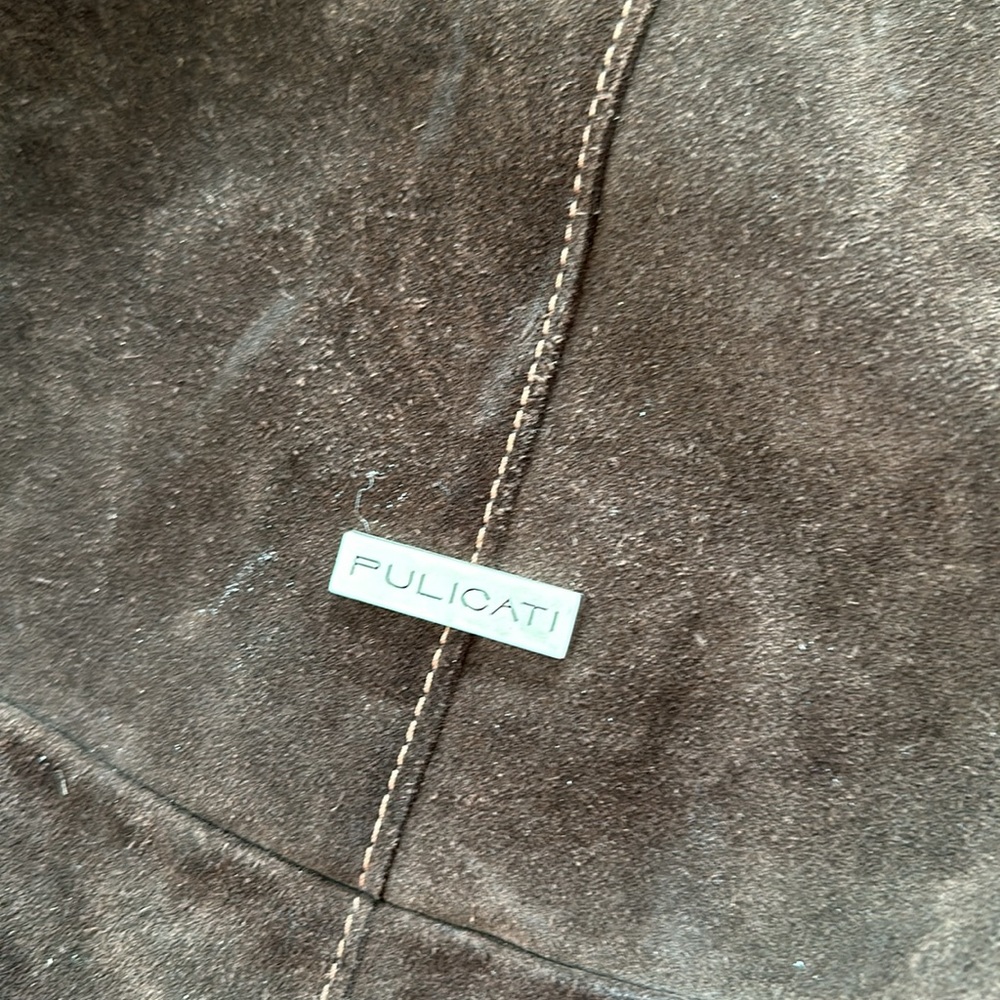 Pulicati - Leather suedette bag - EUC - Picture 3 of 10
